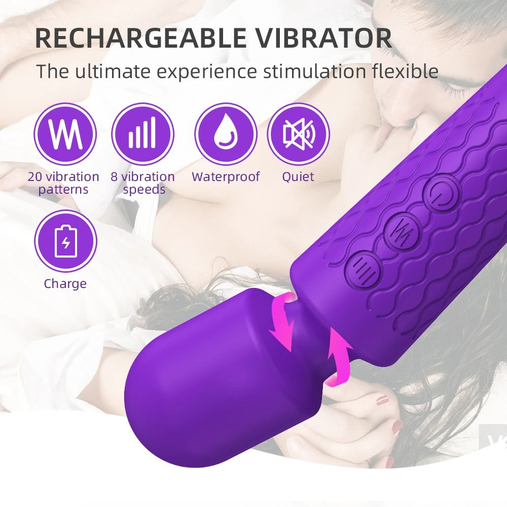 Magic Wand Vibrator – Unleash Powerful Pleasure & Deep Relief